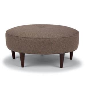 Odon Round Ottoman