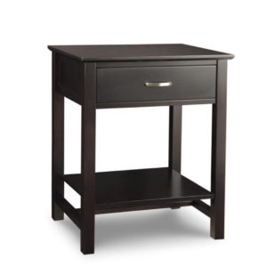 canadina made modern wood brooklyn night stand with drawer