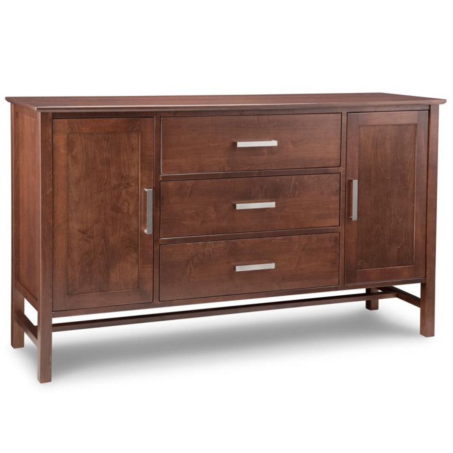 made in canada modern style brooklyn sideboard with drawers
