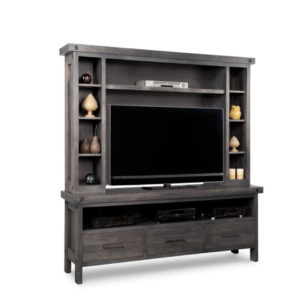 hand crafted by amish in canada rafters custom size tv wall unit