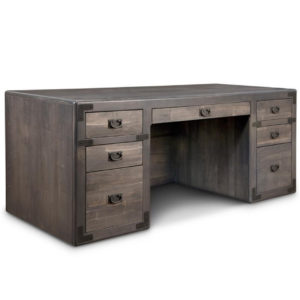made in canada in custom custom size saratoga executive desk with file drawers