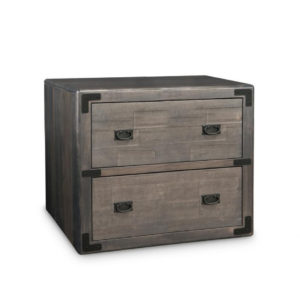 wide solid wood saratoga lateral file cabinet with drawers