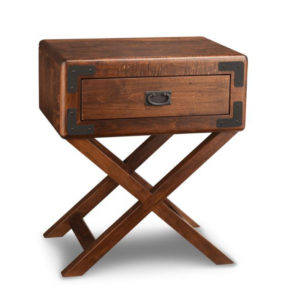 modern style rustic wood saratoga night stand