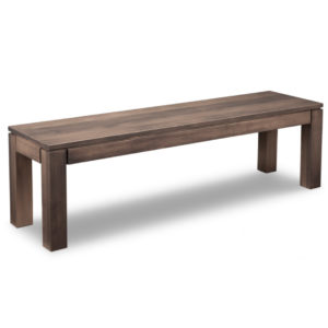 mennonite made in canada contempo bench with 4 legs