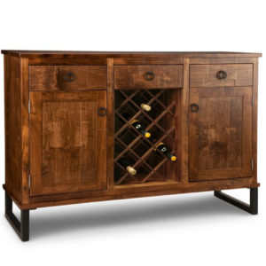 hand crafted in canada cumberland wine sideboard for bottle