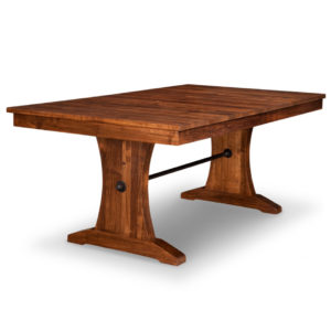 canadian made glen garry trestle table in custom size