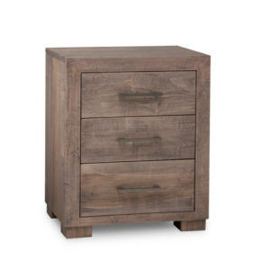 made in canada steel city night stand with storage