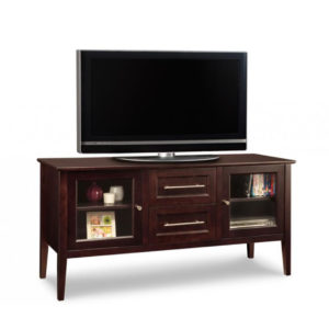 solid wood canadian made stockholm tv stand in custom 60" size