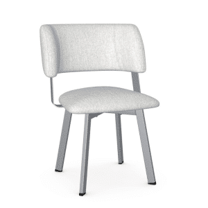 amisco easton dining chair with fabric seat and back