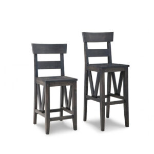 solid wood chattanooga stool for counter or bar