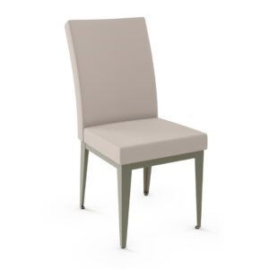 made in canada alto dining chair with metal frame