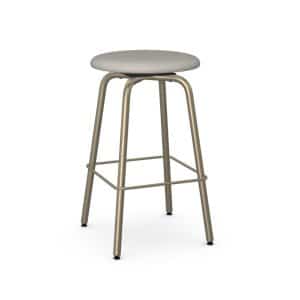 Button Stool - Simple Backless Round Swivel Stool