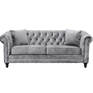 elite sofa designs iverson sofa showing front detail of tufting and traditional arms