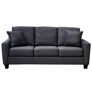 canadian made courtenay sofa with 3 seats in custom upholstery