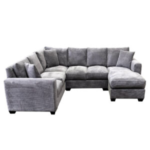 memories sectional shown from front profile in custom layout