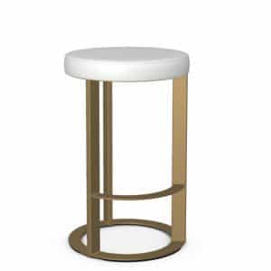 modern round seat allegro kitchen counter stool