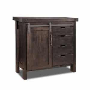 single barn door on rafters small barn door cabinet in rustic wood
