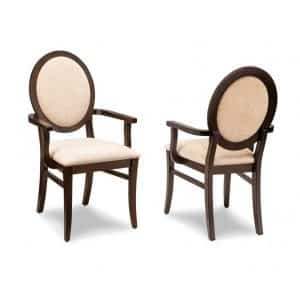 formal dining room sonoma upholstered arm chair