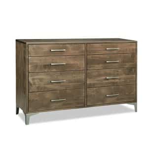 solid maple wood laguna dresser made in canada furniture