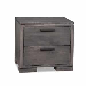 Kenova 2 Dr Night Stand solid wood bedroom furniture that is made in canada