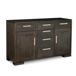 Kenova Sideboard in solid wood custom built by handstone furniture