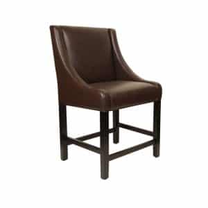 canadian made Fairmont Upholstered Stool with custom fabric options