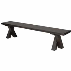 made in canada Maxmo Dining Bench in solid maple wood