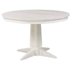 Danish Round Table solid maple custom built in canada furniture