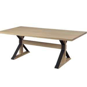 Moorhouse Dining Table - Rustic Farmhouse Solid Wood Dining Table