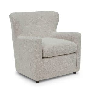 Casimere Club Chair has classic curves and a modern flair to be a beautiful accent chair