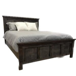 Penticton Bed - Solid Wood Panel Bed in Queen Size