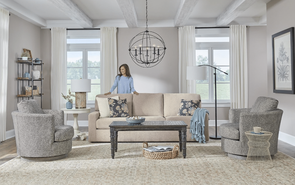 Best Home Furnishings - Traditional Custom Sofas