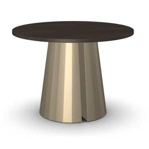 Gemma Round Table with Modern Round Base