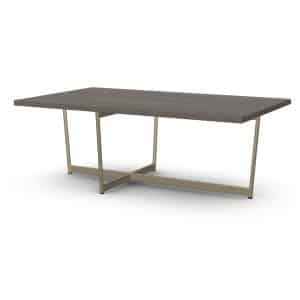 Jill Rectangle Coffee Table with wood top