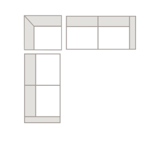 L Shaped with Square Corner
