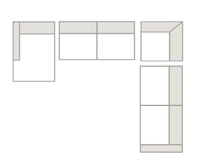 L Shaped with Chaise Left