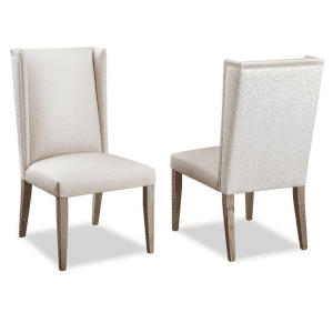 Jasper dining chair wing chair style with tall back