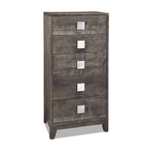 Solid Wood Belmont Lingerie Chest in Contemporary Maple