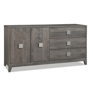 Belmont Long Sideboard with wood doors - Made in Canada
