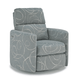 Corllini Recliner - Round Frame Swivel Recliner