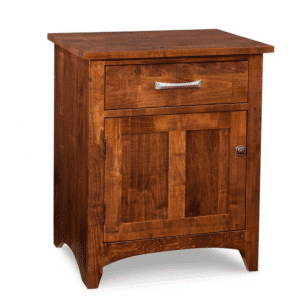 Solid wood Glen Garry night stand - Made in Canada