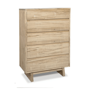 Rustic Wood Jasper Chest of Drawers - Canadian Made Bedroom Furniture