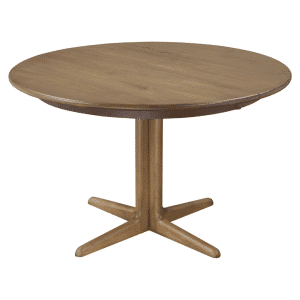 Nova Round Table - Simple and modern solid wood round table with leaves